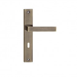 Klamka QUBIK 72  KL - patyna